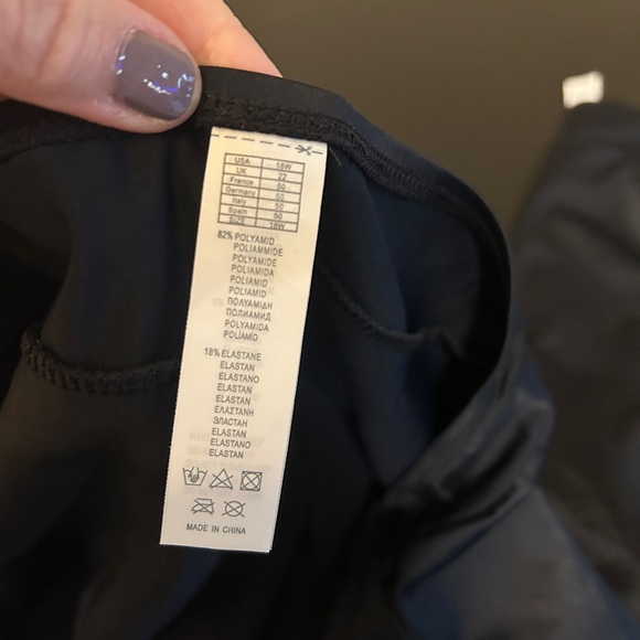 Black Swim Skirt, Women’s Size 18W, new without tags - Picture 7 of 7